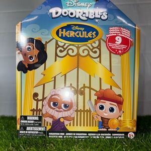 Disney Yellow and Red Action Figures Playset